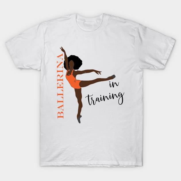 Ballerina in training T-Shirt by Cargoprints